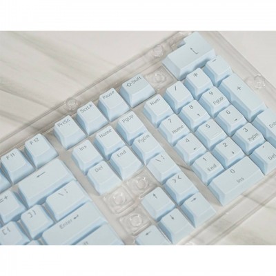 Sades PBT Double Injection Keycaps - Light Cyan